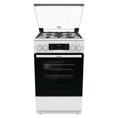 Gorenje | Cooker | GK5C41WH | Hob type Gas | Oven type Electric | White | Width 50 cm | Grilling | Depth 59.4 cm | 70 L - 2